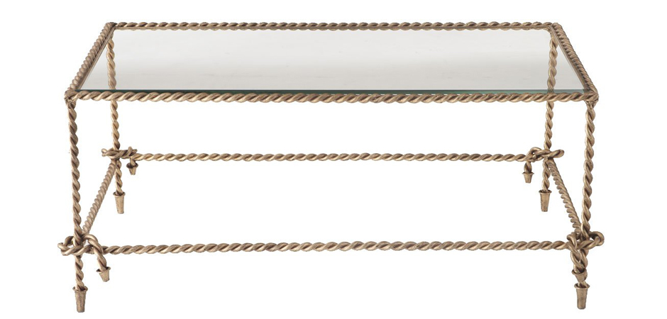 Кофейный стол Golden pigtail Кофейный стол Golden pigtail - Loft-Concept в Липецке