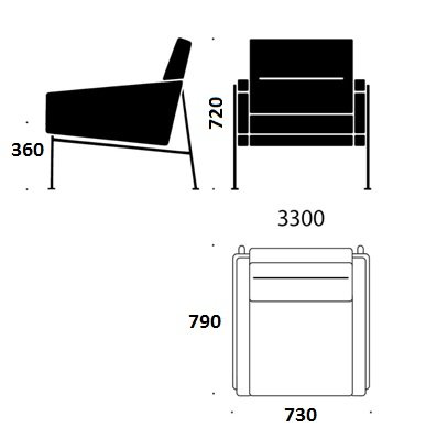 Кресло 3300 series Easy chair Кресло 3300 series Easy chair в Липецке