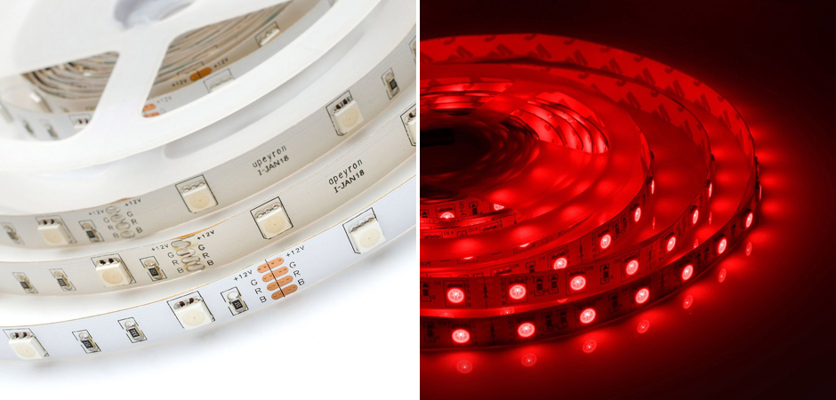 Светодиодная лента 7,2W/m 30LED/m 5050SMD разноцветная 3M - Loft-Concept в Липецке