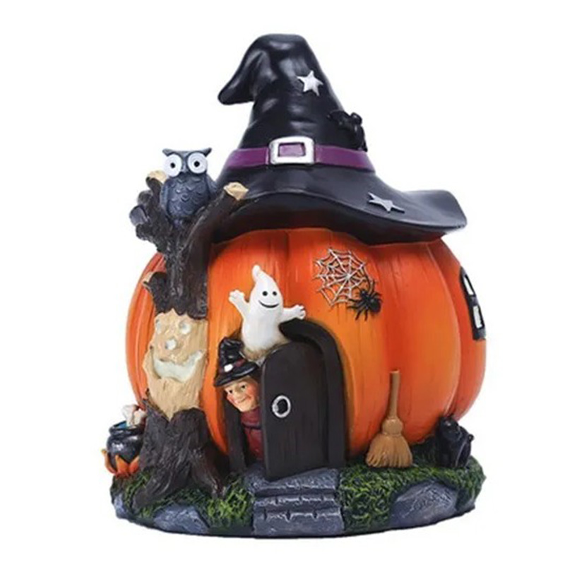 Статуэтка Pumpkin House Witch Мульти Статуэтка Pumpkin House Witch Мульти в Липецке | Loft Concept