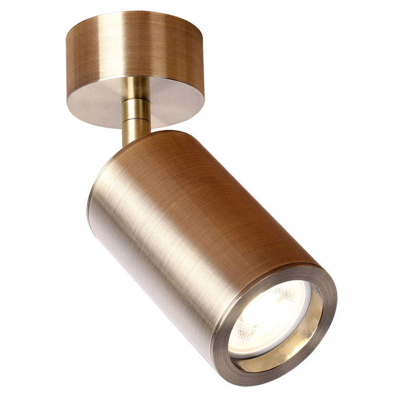 Накладной поворотный спот Modern Spot Brass Латунь Накладной поворотный спот Modern Spot Brass Латунь в Липецке | Loft Concept