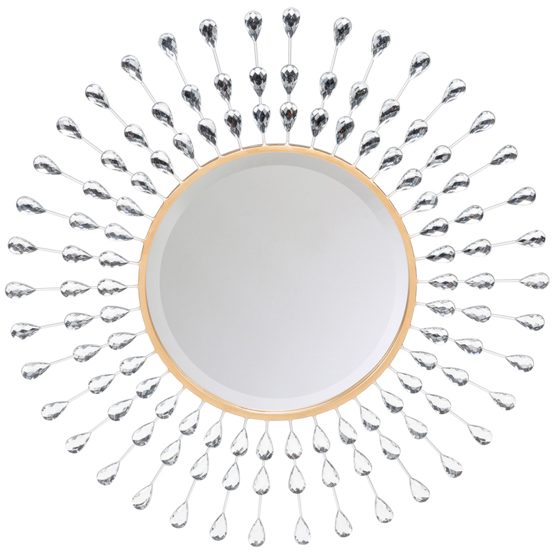Зеркало Drops Mirror Зеркало Золотой Серебряный Зеркало Drops Mirror Зеркало Золотой Серебряный в Липецке | Loft Concept