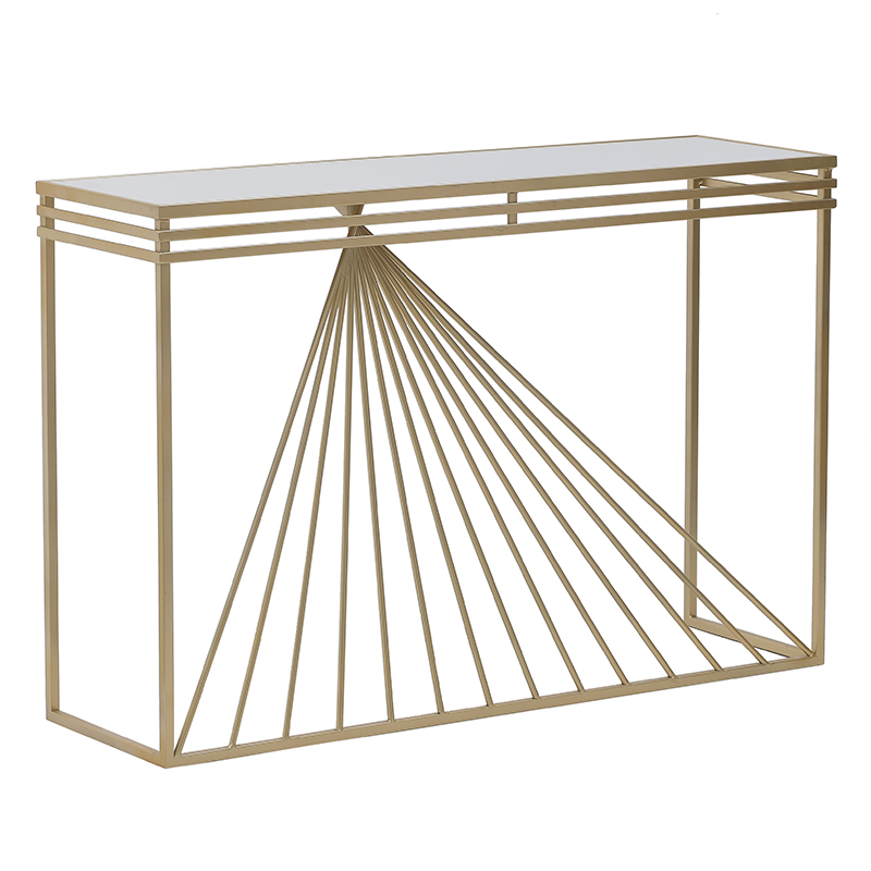 Консоль Margit Console Золотой Консоль Margit Console Золотой в Липецке | Loft Concept