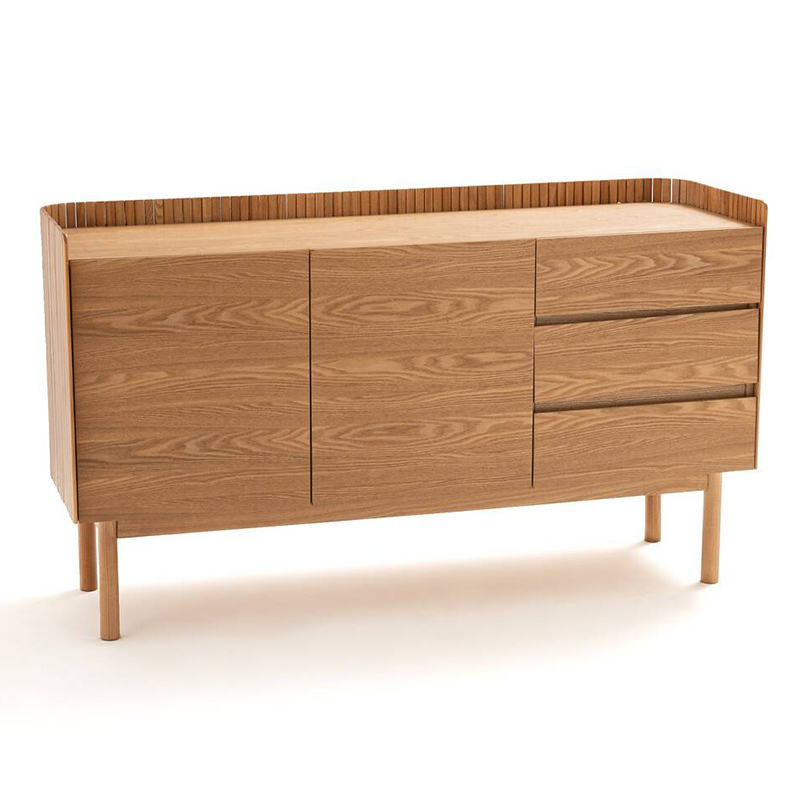Комод в скандинавском стиле Linnea Chest of Drawers Светлый дуб Темный дуб Комод в скандинавском стиле Linnea Chest of Drawers Светлый дуб Темный дуб в Липецке | Loft Concept