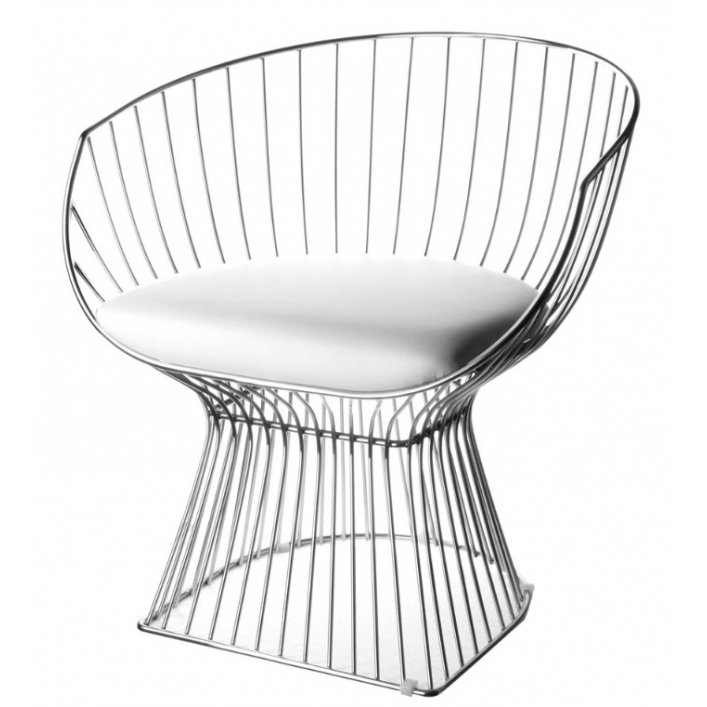 Кресло Platner lounge Белый Кресло Platner lounge Белый в Липецке | Loft Concept