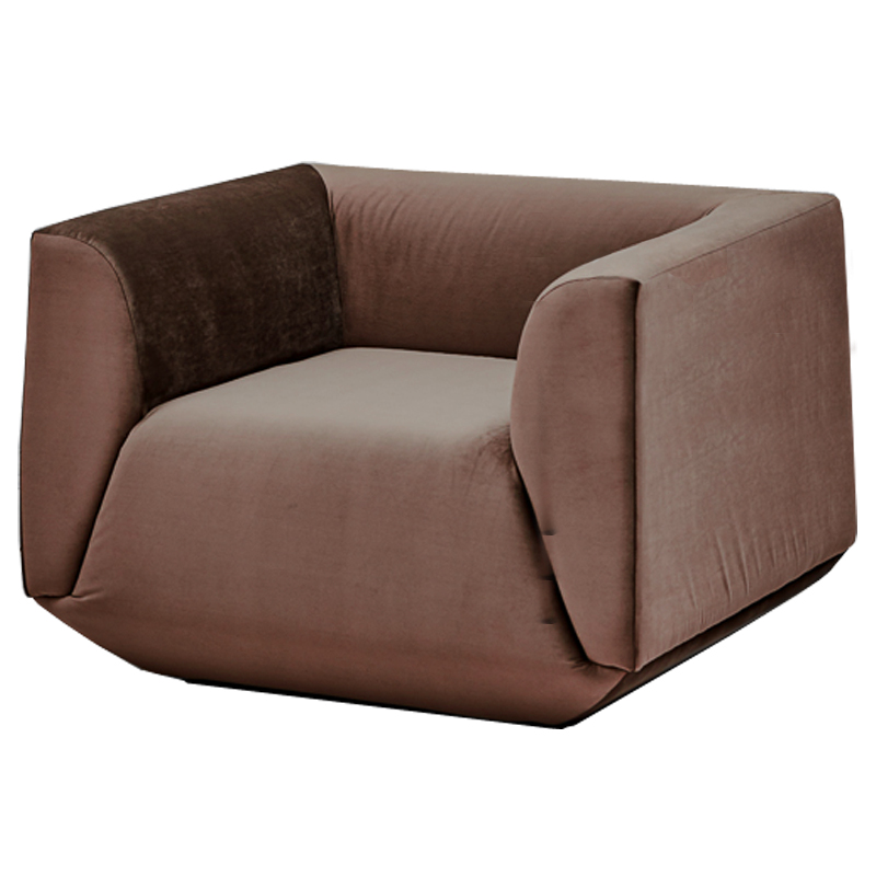Armchair Cube Brown Большое Кресло Куб Коричневый Armchair Cube Brown Большое Кресло Куб Коричневый в Липецке | Loft Concept