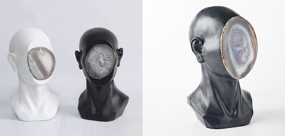 Статуэтка Agate Face Статуэтка Agate Face - Loft-Concept в Липецке