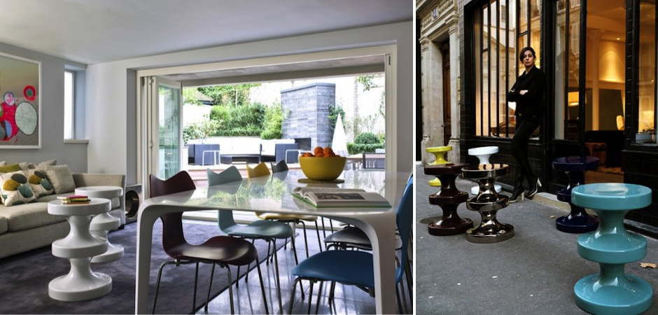 Керамический табурет INDIA MAHDAVI Bishop Stool Керамический табурет INDIA MAHDAVI Bishop Stool - Loft-Concept в Липецке