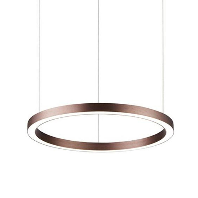 Подвесной светильник Ribbon Ring цвет Корица Коричневый в Липецке | Loft Concept 