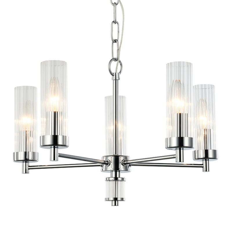 Люстра Jeanette Chandelier Chromium 46 Хром Прозрачный Люстра Jeanette Chandelier Chromium 46 Хром Прозрачный в Липецке | Loft Concept