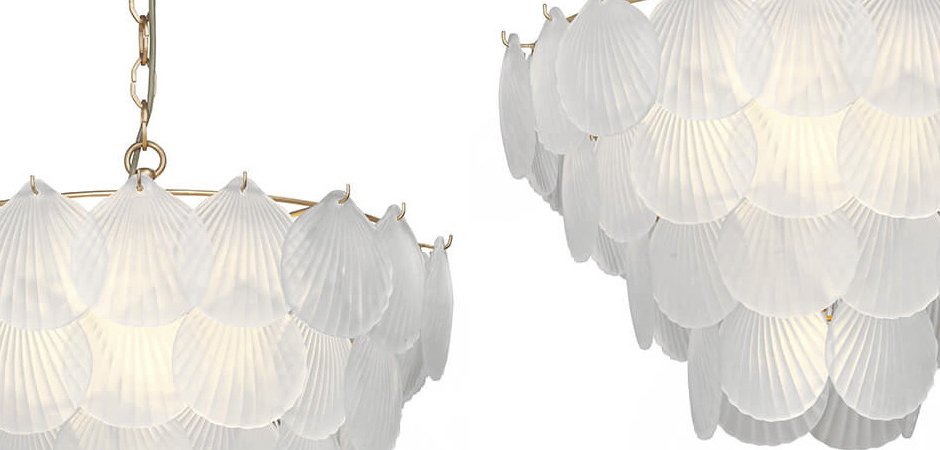 Люстра Transparent Glass Shells Люстра Transparent Glass Shells - Loft-Concept в Липецке