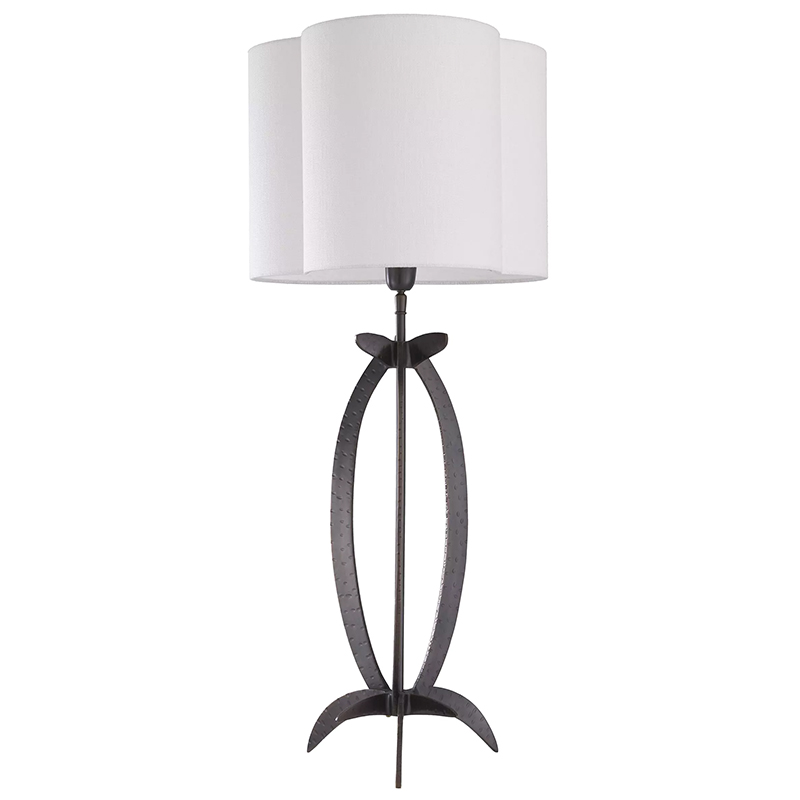 Настольная лампа Eichholtz Table Lamp Luciano Черный Белый Настольная лампа Eichholtz Table Lamp Luciano Черный Белый в Липецке | Loft Concept
