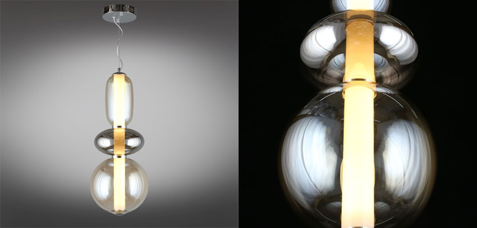 Подвесной Светильник Russell Chrome Подвесной Светильник Russell Chrome - Loft-Concept в Липецке