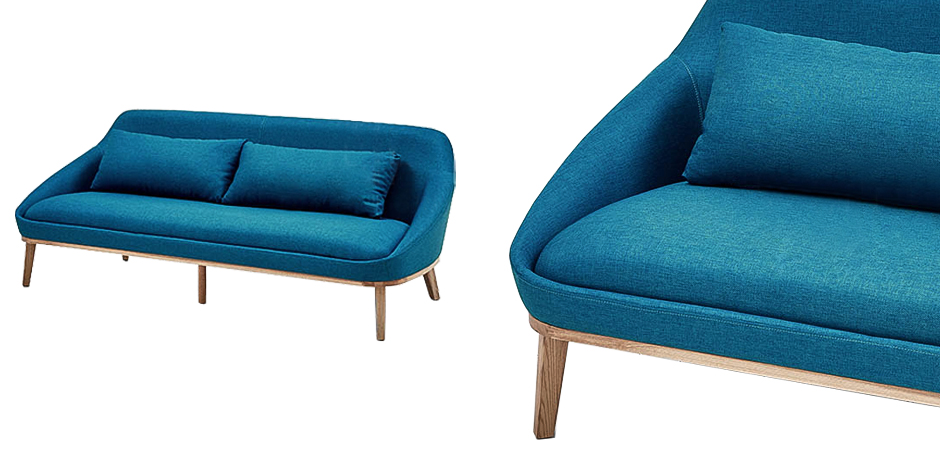 Двухместный диван Sea Basin Sofa Двухместный диван Sea Basin Sofa - Loft-Concept в Липецке