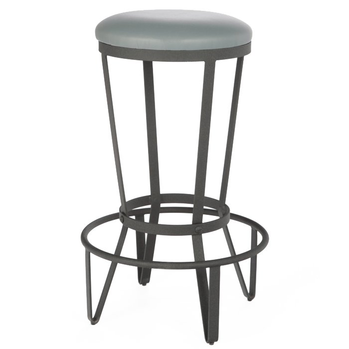 Барный стул Loft Gray Spider Серый Черный матовый Барный стул Loft Gray Spider Серый Черный матовый в Липецке | Loft Concept