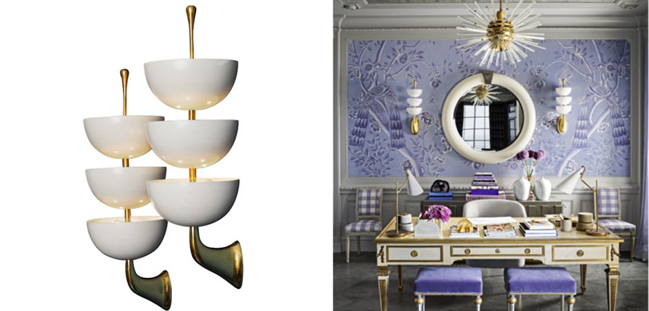 Бра Stilnovo Rare Pair of Stamped Sconces Бра Stilnovo Rare Pair of Stamped Sconces - Loft-Concept в Липецке