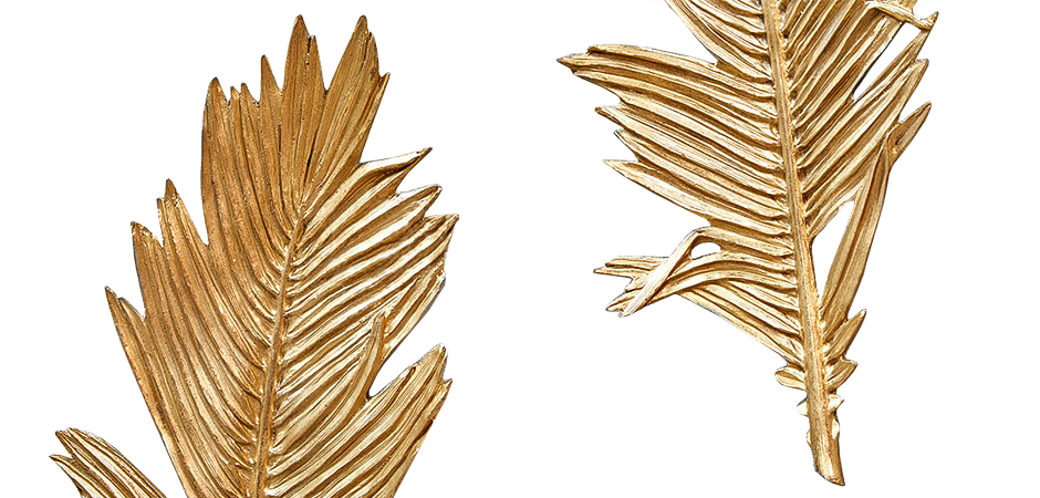 Аксессуар на стену Golden Feather Аксессуар на стену Golden Feather - Loft-Concept в Липецке