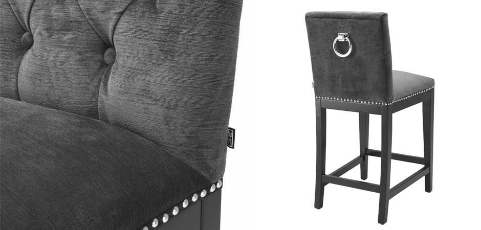 Полубарный стул Eichholtz Counter Stool Domino Полубарный стул Eichholtz Counter Stool Domino - Loft-Concept в Липецке
