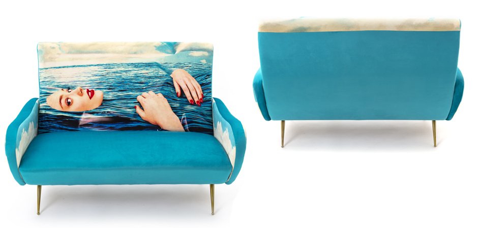 Диван Seletti Sofa Two Seater Sea Girl Диван Seletti Sofa Two Seater Sea Girl - Loft-Concept в Липецке