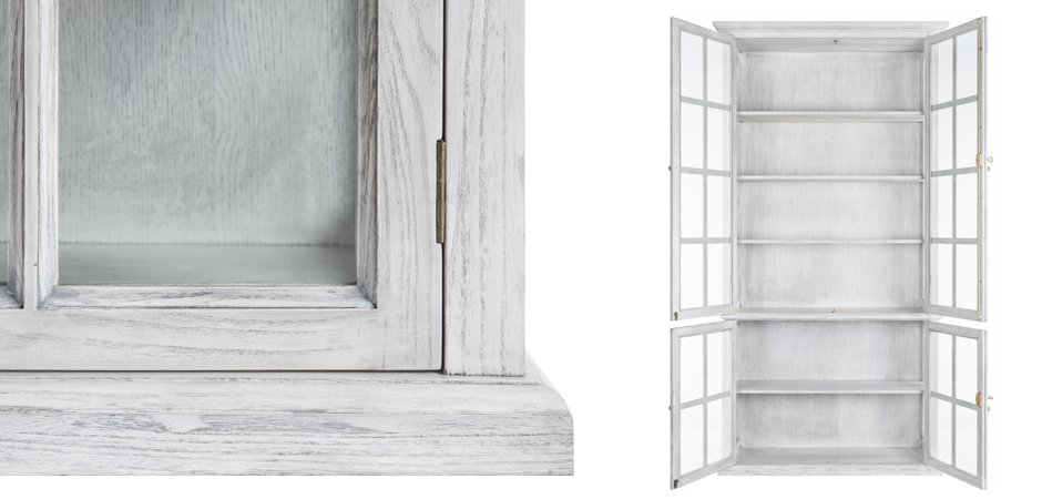 Шкаф-витрина White Provence Шкаф-витрина White Provence - Loft-Concept в Липецке