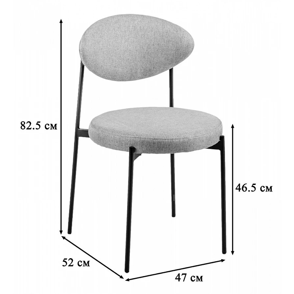 Стул металлический с мягкой спинкой и сиденьем из велюра Alfie Chair Стул металлический с мягкой спинкой и сиденьем из велюра Alfie Chair в Липецке
