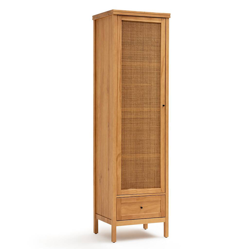 Шкаф Niels Wicker Cupboard Светлый дуб Шкаф Niels Wicker Cupboard Светлый дуб в Липецке | Loft Concept