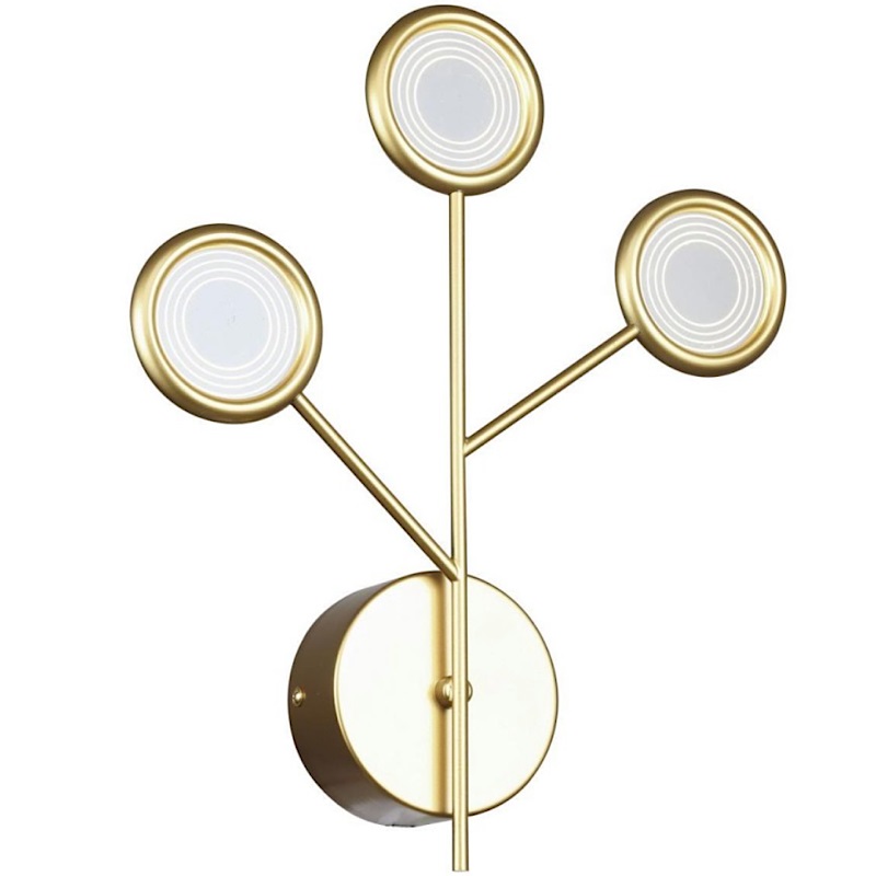 Бра Gold Bendik Lighting Золотой Прозрачный Бра Gold Bendik Lighting Золотой Прозрачный в Липецке | Loft Concept