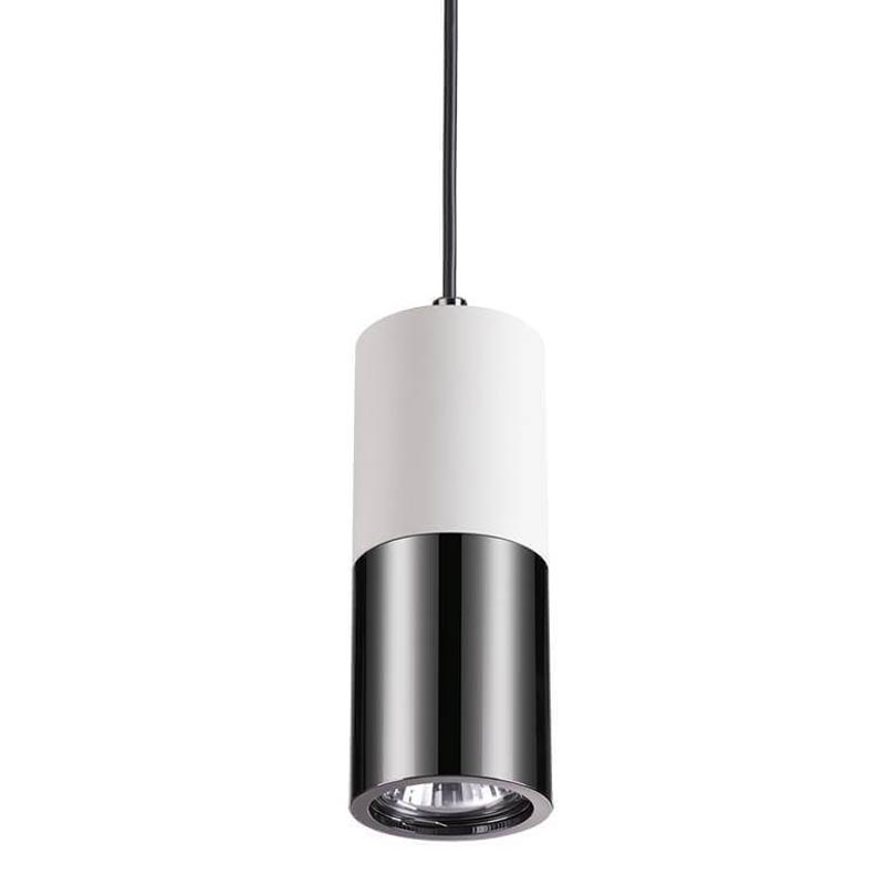 Подвесной светильник Modern Illumination Black & White Белый Черный Подвесной светильник Modern Illumination Black & White Белый Черный в Липецке | Loft Concept