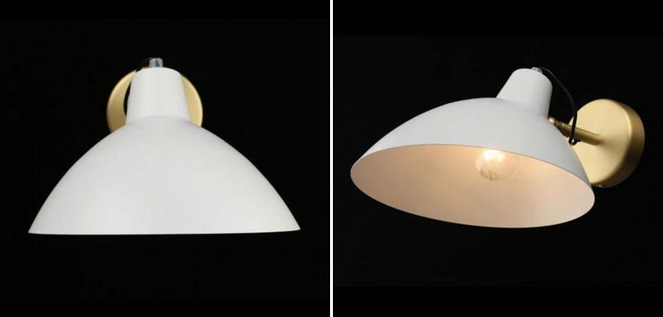 Бра с белым матовым плафоном Retro Light Бра с белым матовым плафоном Retro Light - Loft-Concept в Липецке