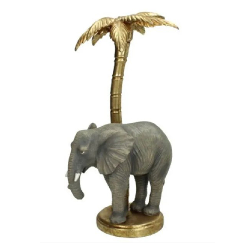 Подсвечник Elephant Серый Золотой в Липецке | Loft Concept 