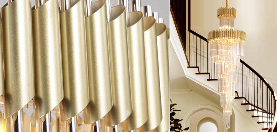 Люстра Empire Large Cascading Chandelier Gold Rectangular Crystal Люстра Empire Large Cascading Chandelier Gold Rectangular Crystal - Loft-Concept в Липецке