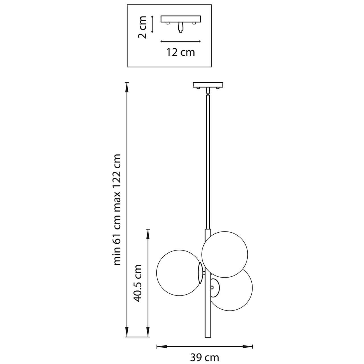Люстра Three Bubbles Chandelier Люстра Three Bubbles Chandelier в Липецке