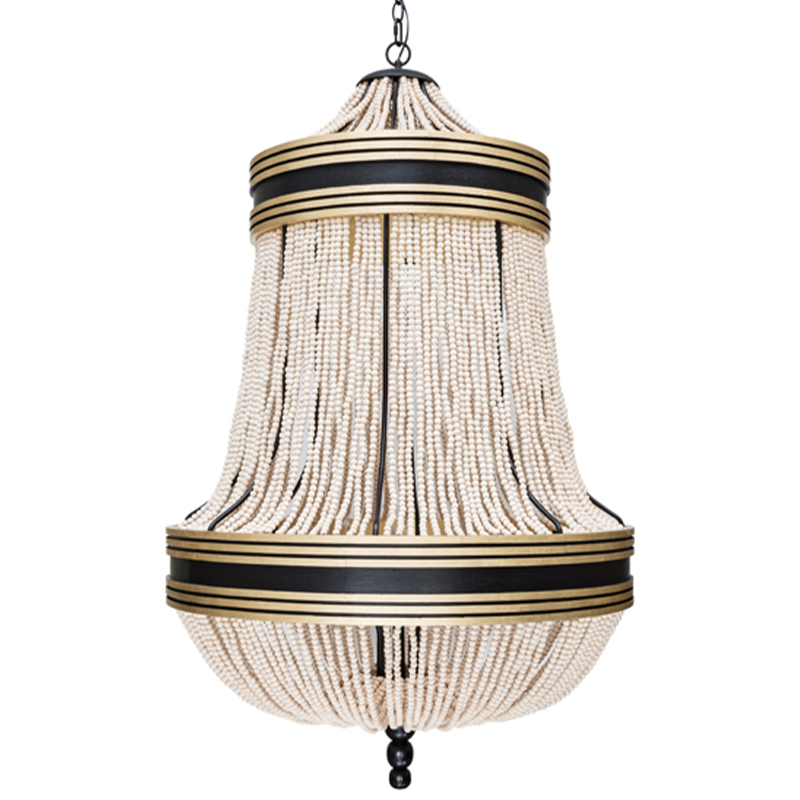 Люстра Susan Hornbeak BASQUE CHANDELIER Золотой Бежевый Черный Люстра Susan Hornbeak BASQUE CHANDELIER Золотой Бежевый Черный в Липецке | Loft Concept