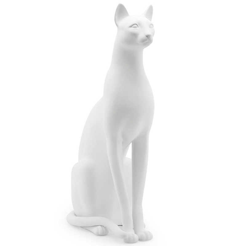 Статуэтка Abhika Egyptian Cat White Белый Статуэтка Abhika Egyptian Cat White Белый в Липецке | Loft Concept