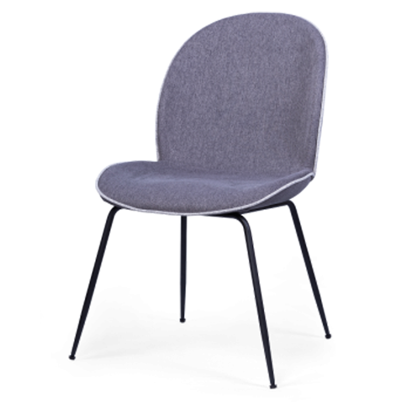 Стул Bleon Chair Серо-голубой Черный Стул Bleon Chair Серо-голубой Черный в Липецке | Loft Concept