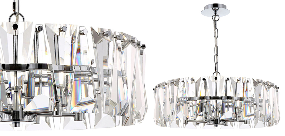 Люстра Ruby Crystal Chandelier Chrome 53 Люстра Ruby Crystal Chandelier Chrome 53 - Loft-Concept в Липецке
