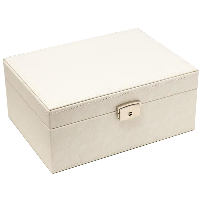 Шкатулка Blanco Jewerly Organizer Box Белый Шкатулка Blanco Jewerly Organizer Box Белый в Липецке | Loft Concept