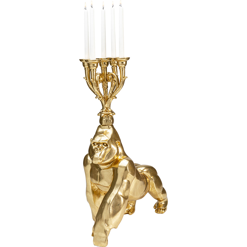 Подсвечник Golden Gorilla Золотой Подсвечник Golden Gorilla Золотой в Липецке | Loft Concept