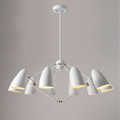 Люстра JLYLITE 10-Light Sputnik Chandelier White Белый Люстра JLYLITE 10-Light Sputnik Chandelier White Белый в Липецке | Loft Concept