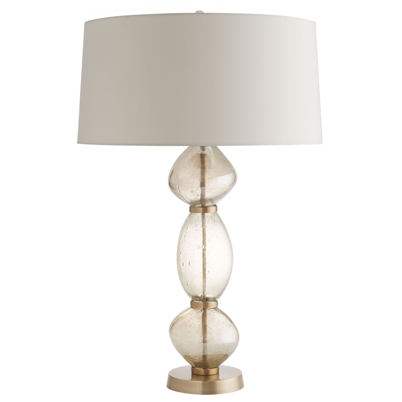 Дизайнерская настольная лампа DREENA LAMP Золотой Серый Белый Дизайнерская настольная лампа DREENA LAMP Золотой Серый Белый в Липецке | Loft Concept