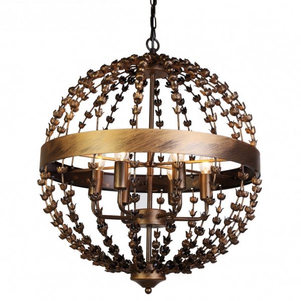 Люстра Sphere antic Pendant Bronze Темная бронза Люстра Sphere antic Pendant Bronze Темная бронза в Липецке | Loft Concept