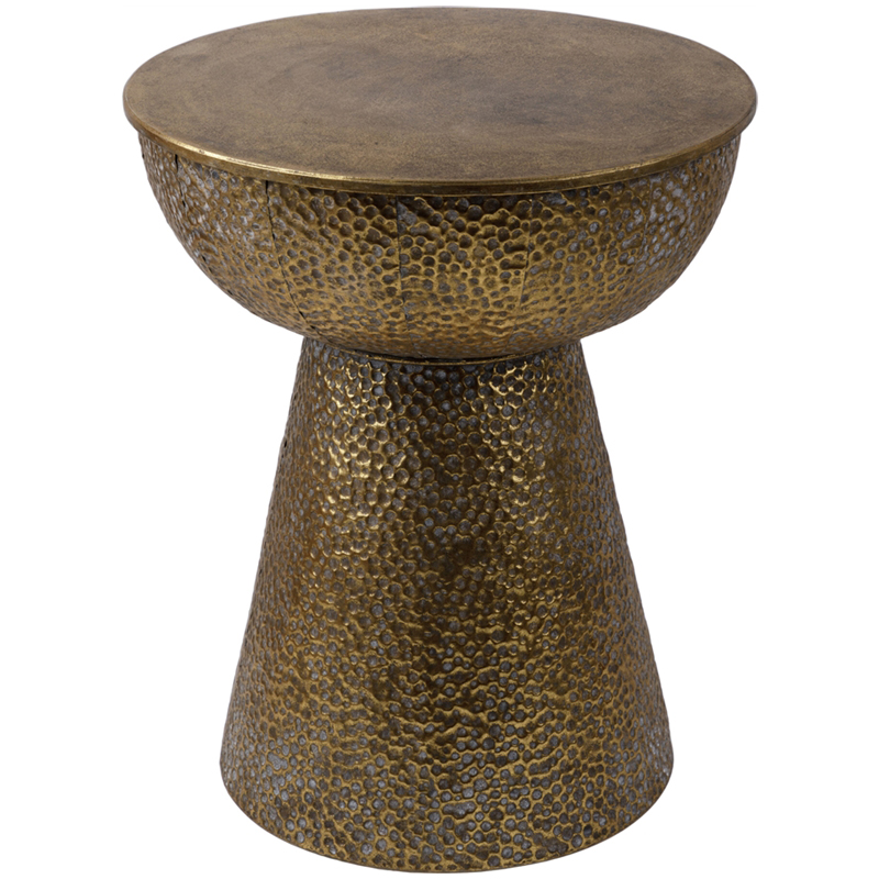 Приставной стол Ludda Side Table Винтажная латунь Приставной стол Ludda Side Table Винтажная латунь в Липецке | Loft Concept