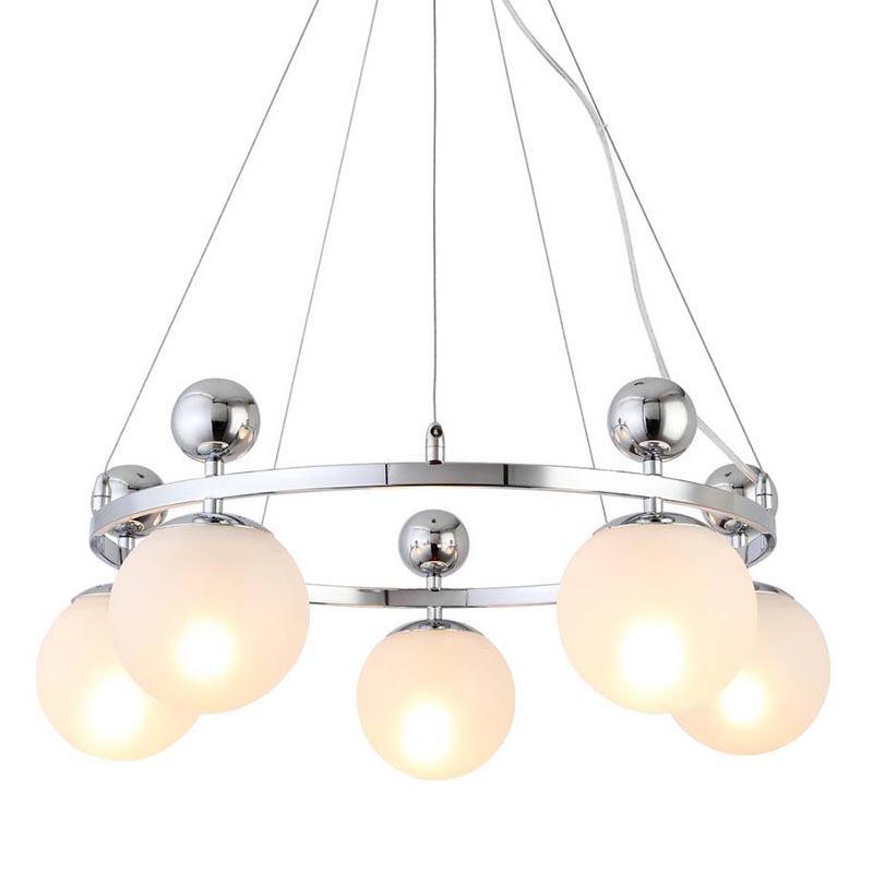 Люстра Demian Chrome Chandelier Хром Люстра Demian Chrome Chandelier Хром в Липецке | Loft Concept