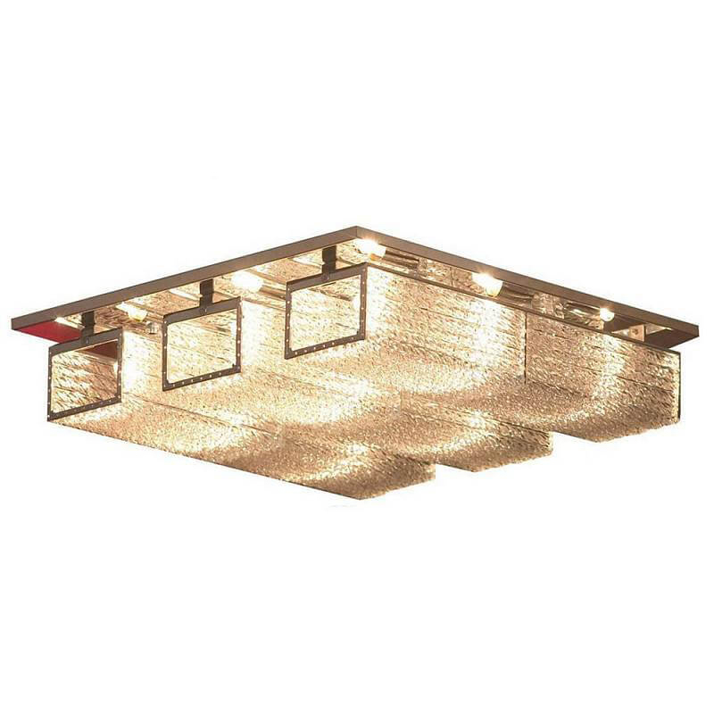 Потолочный светильник Munavir Ceiling Lamp Хром Прозрачный (Transparent) Потолочный светильник Munavir Ceiling Lamp Хром Прозрачный (Transparent) в Липецке | Loft Concept