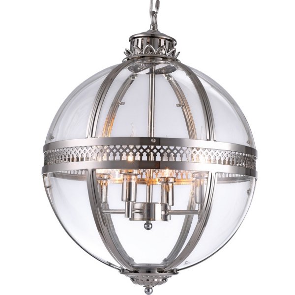 Люстра Sphere Old Roman Chandelier Chrome Хром Люстра Sphere Old Roman Chandelier Chrome Хром в Липецке | Loft Concept