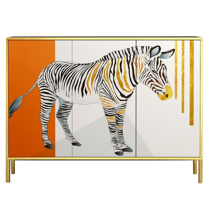 Комод Зебра Chest of drawers Zebra ivory ( слоновая кость ) Оранжевый Латунь Комод Зебра Chest of drawers Zebra ivory ( слоновая кость ) Оранжевый Латунь в Липецке | Loft Concept