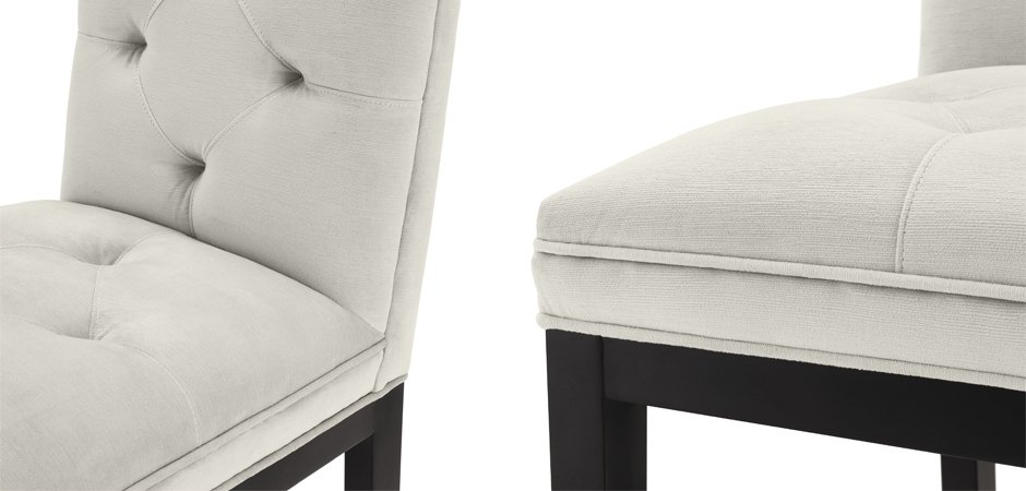 Барный стул Eichholtz Bar Stool Cesare Pebble grey Барный стул Eichholtz Bar Stool Cesare Pebble grey - Loft-Concept в Липецке