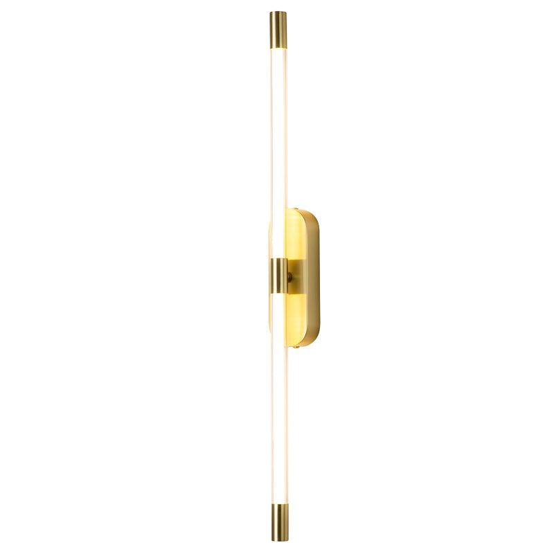 Бра Trumpet tube Double Золотое 60 см Золотой Белый Бра Trumpet tube Double Золотое 60 см Золотой Белый в Липецке | Loft Concept