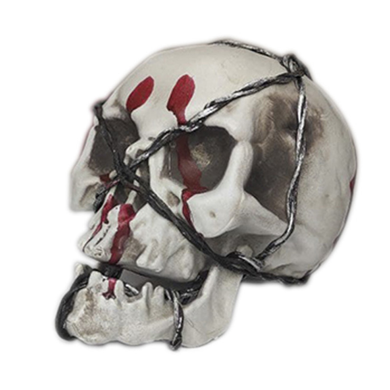 Аксессуар HALLOWEEN Skull Серый Черный Красный Аксессуар HALLOWEEN Skull Серый Черный Красный в Липецке | Loft Concept