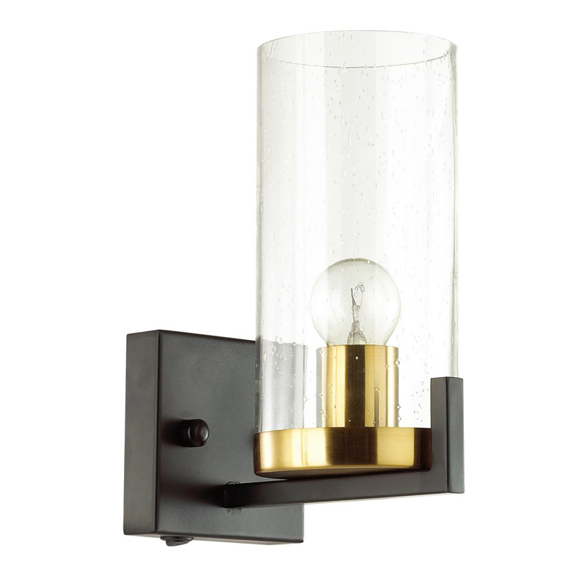 Бра Goran Sconce Прозрачный Глянцевое золото Черный Бра Goran Sconce Прозрачный Глянцевое золото Черный в Липецке | Loft Concept